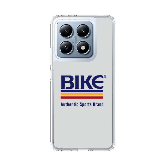 スリムプロテクションケース［ BIKE ATHLETIC -ロゴ - White ］