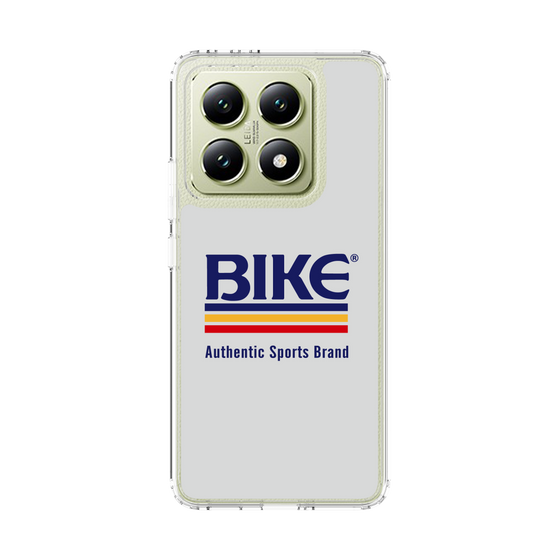 スリムプロテクションケース［ BIKE ATHLETIC -ロゴ - White ］