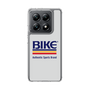 スリムプロテクションケース［ BIKE ATHLETIC -ロゴ - White ］