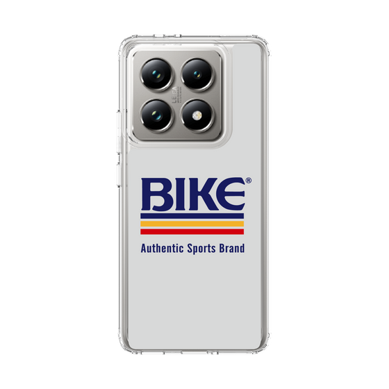 スリムプロテクションケース［ BIKE ATHLETIC -ロゴ - White ］