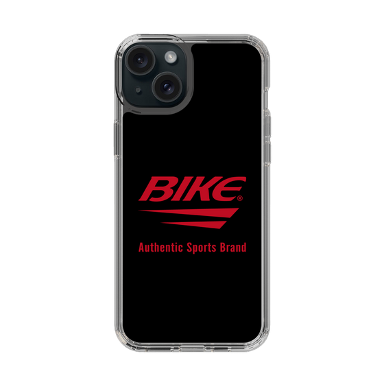 スリムプロテクションケース［ BIKE ATHLETIC - ロゴ - Black ］