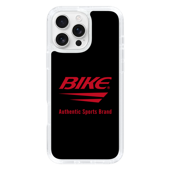 スリムプロテクションケース［ BIKE ATHLETIC - ロゴ - Black ］