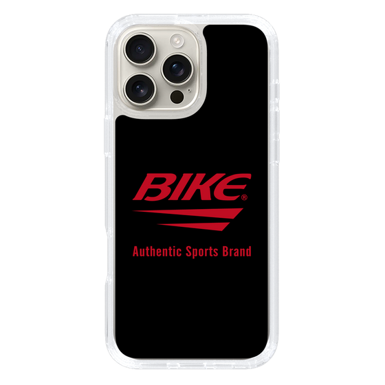 スリムプロテクションケース［ BIKE ATHLETIC - ロゴ - Black ］