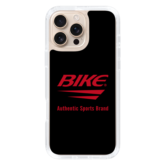 スリムプロテクションケース［ BIKE ATHLETIC - ロゴ - Black ］