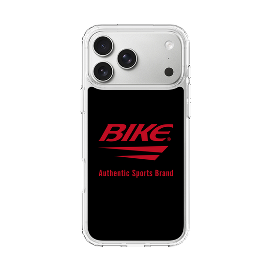 スリムプロテクションケース［ BIKE ATHLETIC - ロゴ - Black ］