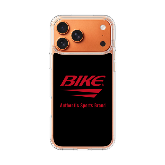 スリムプロテクションケース［ BIKE ATHLETIC - ロゴ - Black ］
