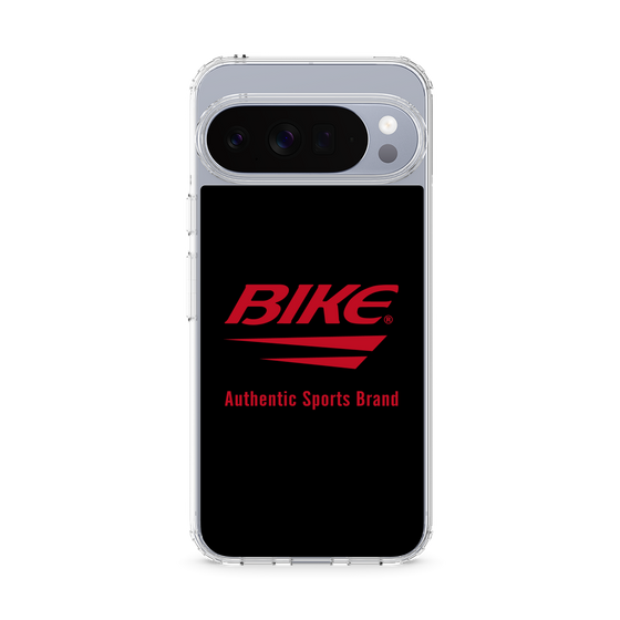 スリムプロテクションケース［ BIKE ATHLETIC - ロゴ - Black ］