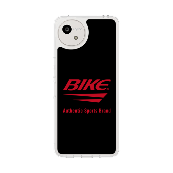 スリムプロテクションケース［ BIKE ATHLETIC - ロゴ - Black ］