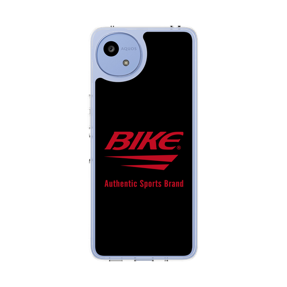 スリムプロテクションケース［ BIKE ATHLETIC - ロゴ - Black ］