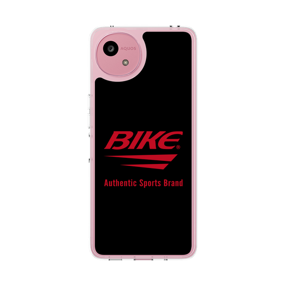 スリムプロテクションケース［ BIKE ATHLETIC - ロゴ - Black ］