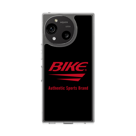 スリムプロテクションケース［ BIKE ATHLETIC - ロゴ - Black ］