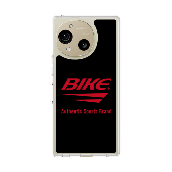 スリムプロテクションケース［ BIKE ATHLETIC - ロゴ - Black ］