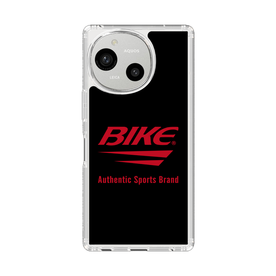 スリムプロテクションケース［ BIKE ATHLETIC - ロゴ - Black ］