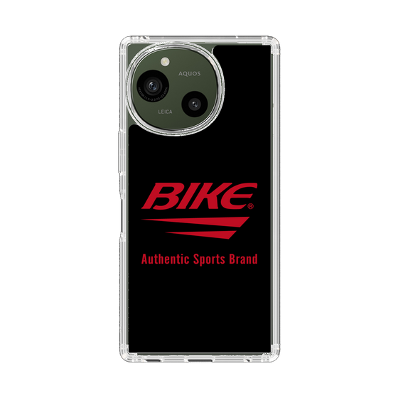 スリムプロテクションケース［ BIKE ATHLETIC - ロゴ - Black ］