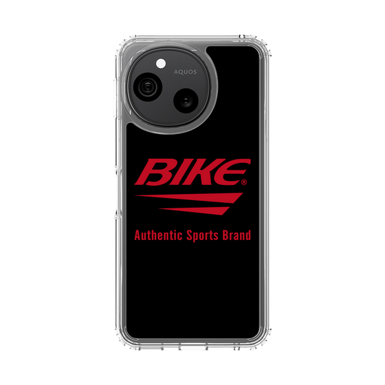 スリムプロテクションケース［ BIKE ATHLETIC - ロゴ - Black ］
