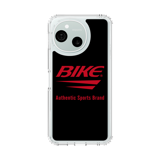 スリムプロテクションケース［ BIKE ATHLETIC - ロゴ - Black ］