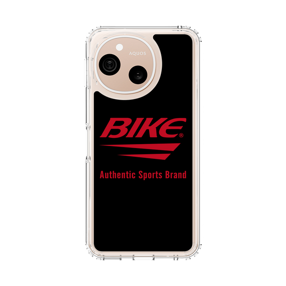 スリムプロテクションケース［ BIKE ATHLETIC - ロゴ - Black ］