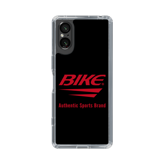 スリムプロテクションケース［ BIKE ATHLETIC - ロゴ - Black ］