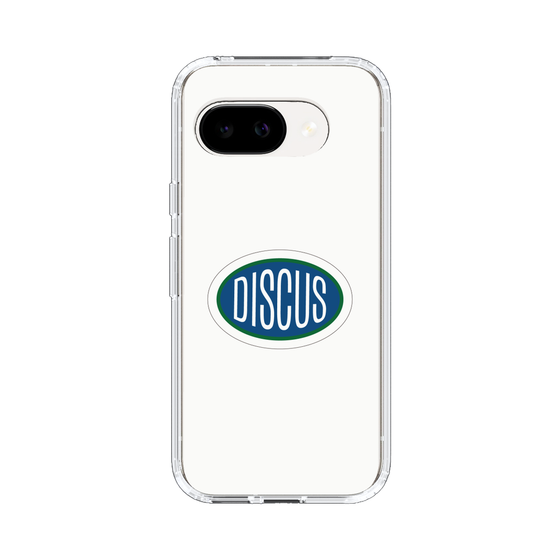 スリムプロテクションケース［ DISCUS ATHLETIC - ロゴ-White ］