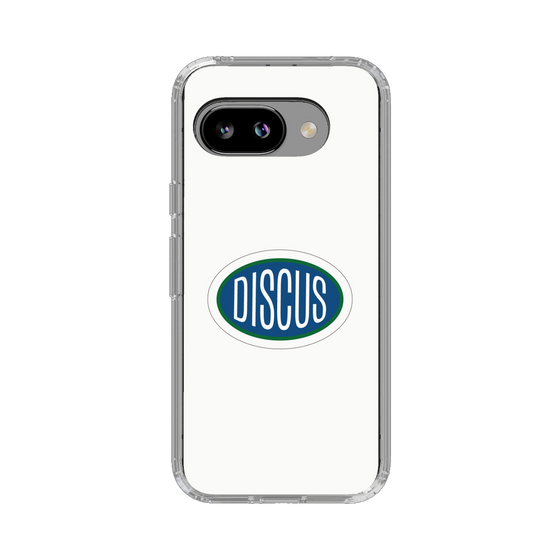 スリムプロテクションケース［ DISCUS ATHLETIC - ロゴ-White ］