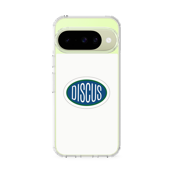 スリムプロテクションケース［ DISCUS ATHLETIC - ロゴ-White ］