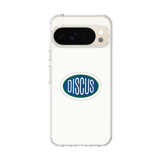 スリムプロテクションケース［ DISCUS ATHLETIC - ロゴ-White ］
