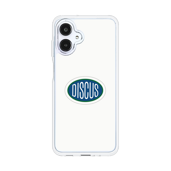 スリムプロテクションケース［ DISCUS ATHLETIC - ロゴ-White ］