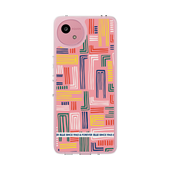 スリムプロテクションケース［ ELLE - カラフル ］
