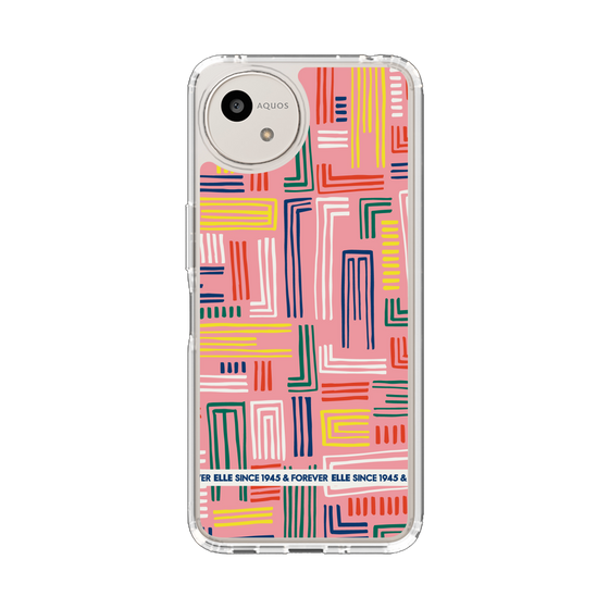 スリムプロテクションケース［ ELLE - カラフル ］