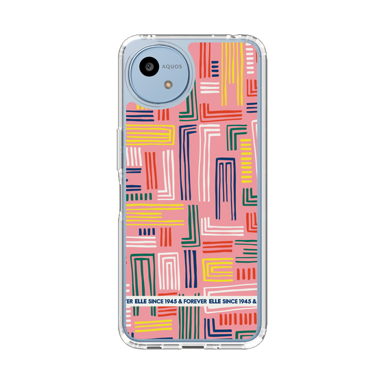 スリムプロテクションケース［ ELLE - カラフル ］