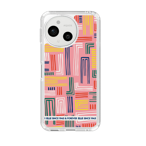 スリムプロテクションケース［ ELLE - カラフル ］