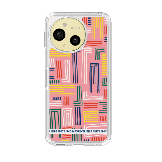 スリムプロテクションケース［ ELLE - カラフル ］