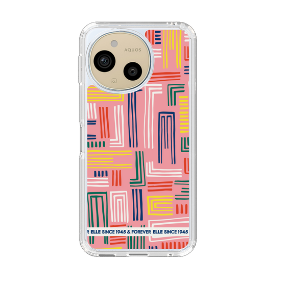 スリムプロテクションケース［ ELLE - カラフル ］