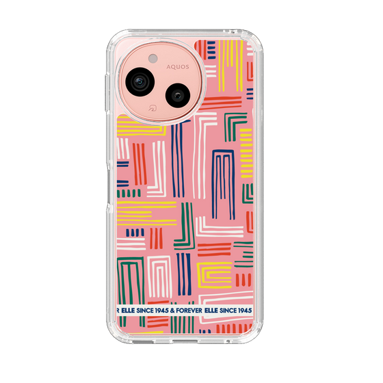 スリムプロテクションケース［ ELLE - カラフル ］