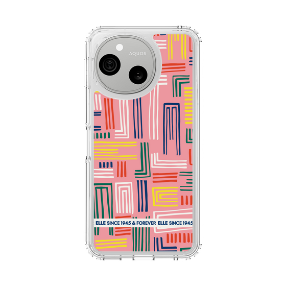 スリムプロテクションケース［ ELLE - カラフル ］