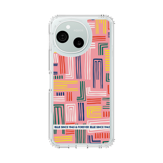 スリムプロテクションケース［ ELLE - カラフル ］