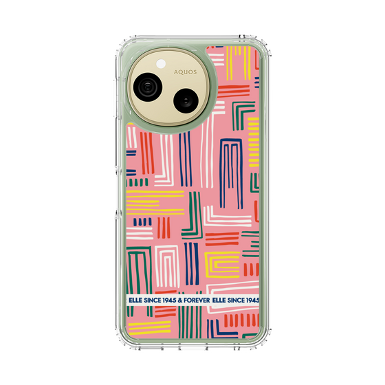 スリムプロテクションケース［ ELLE - カラフル ］