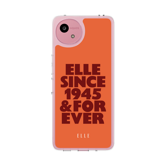 スリムプロテクションケース［ ELLE - オレンジ ］