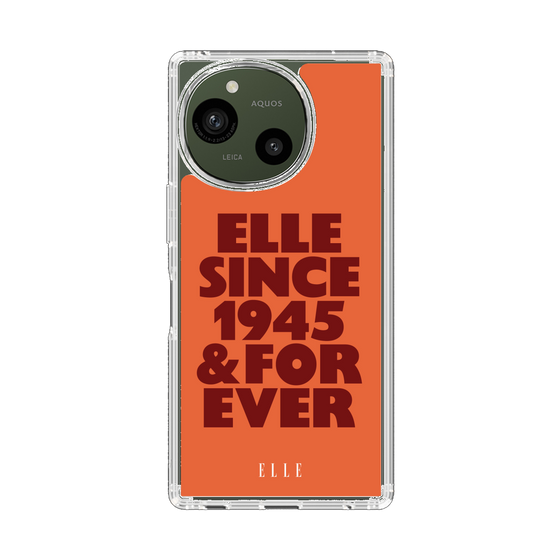 スリムプロテクションケース［ ELLE - オレンジ ］