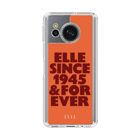スリムプロテクションケース［ ELLE - オレンジ ］