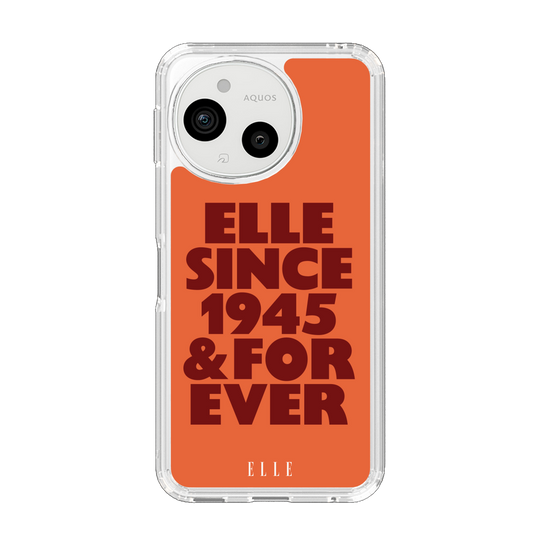 スリムプロテクションケース［ ELLE - オレンジ ］