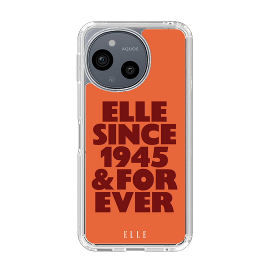 スリムプロテクションケース［ ELLE - オレンジ ］