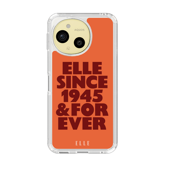 スリムプロテクションケース［ ELLE - オレンジ ］