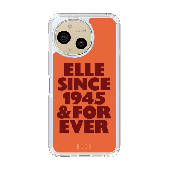 スリムプロテクションケース［ ELLE - オレンジ ］