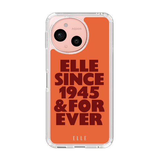 スリムプロテクションケース［ ELLE - オレンジ ］
