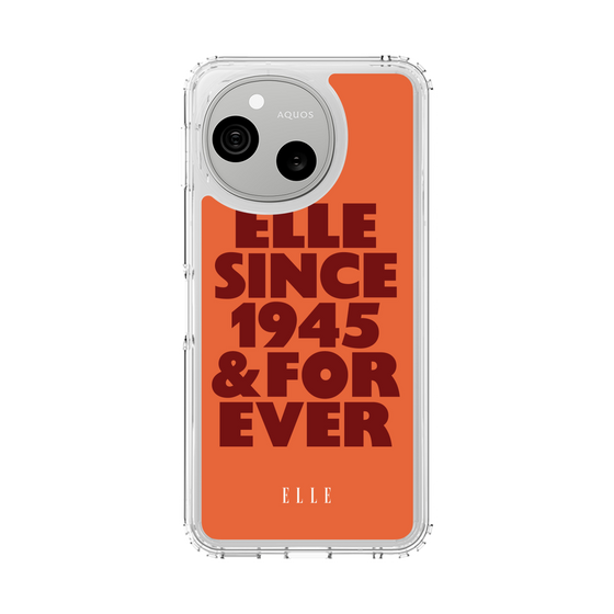 スリムプロテクションケース［ ELLE - オレンジ ］