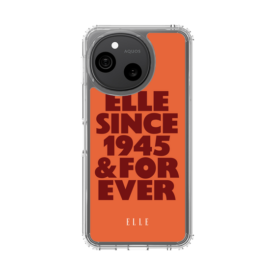 スリムプロテクションケース［ ELLE - オレンジ ］