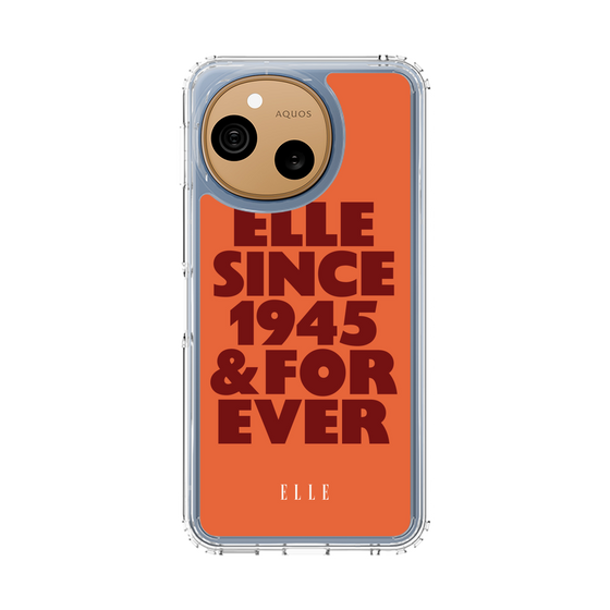 スリムプロテクションケース［ ELLE - オレンジ ］