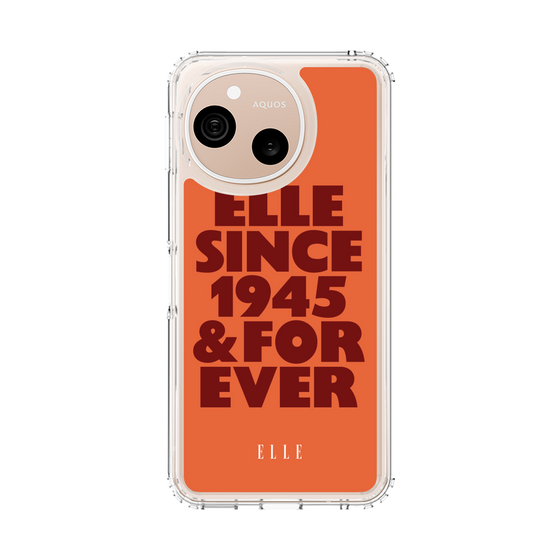 スリムプロテクションケース［ ELLE - オレンジ ］