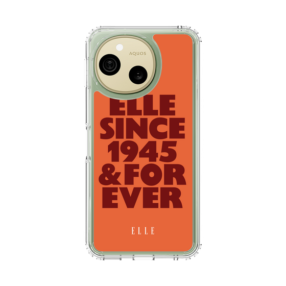 スリムプロテクションケース［ ELLE - オレンジ ］